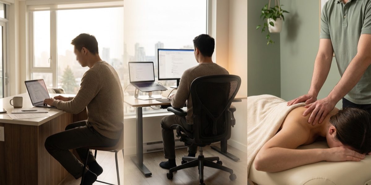 Hybrid Worker Neck & Back Pain Treatment in Richmond BC