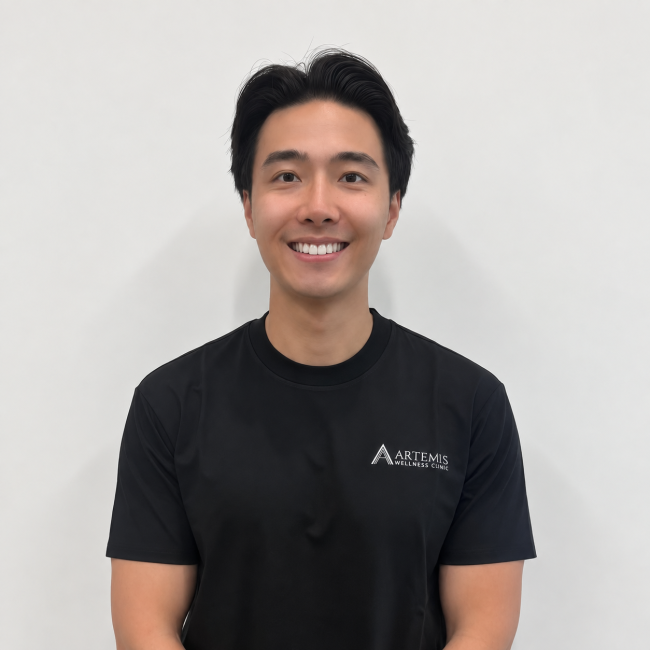 Portrait of Colin, Registered Physiotherapist at Artemis Wellness Clinic in Richmond, BC